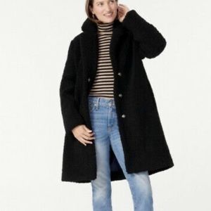 Jcrew Teddy Sherpa Coat, XS